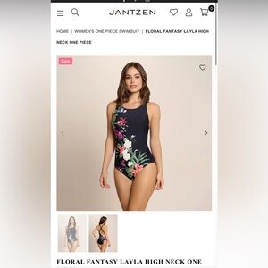 Jantzen one piece swimsuit